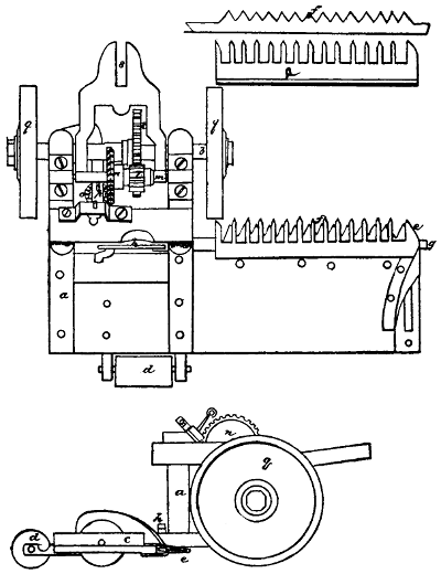 Details of Hussey's reaper