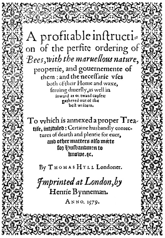 A profitable instruction of the perfite ordering of Bees